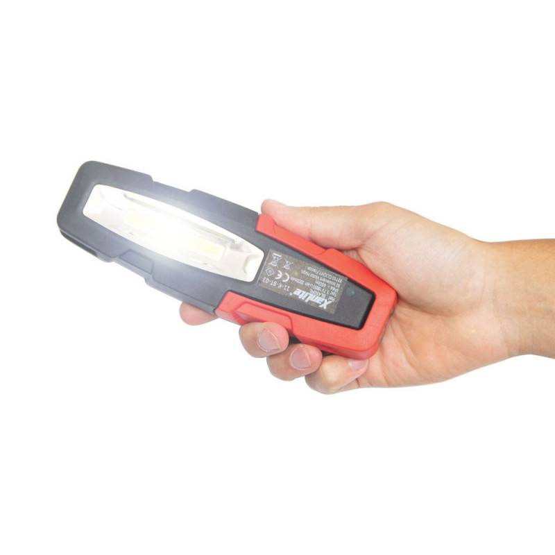 xanlite - Baladeuse lampe torche LED sans fil rechargeable USB 450 Lum. 2 modes d'éclairage 6500K Blanc froid - Image 4