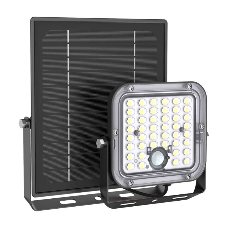 xanlite - Projecteur mural solaire LED, détecteur de mouvement désactivable IP65 1400 Lumens 3000K Blanc chaud - Image 4