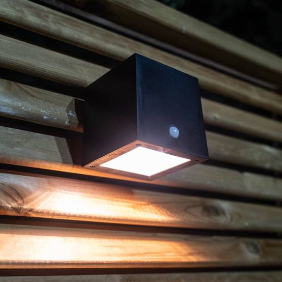 xanlite - Applique solaire LED, détecteur de mouvement désactivable, IP44, 200 Lumens, 3000K, Blanc chaud - Image 5