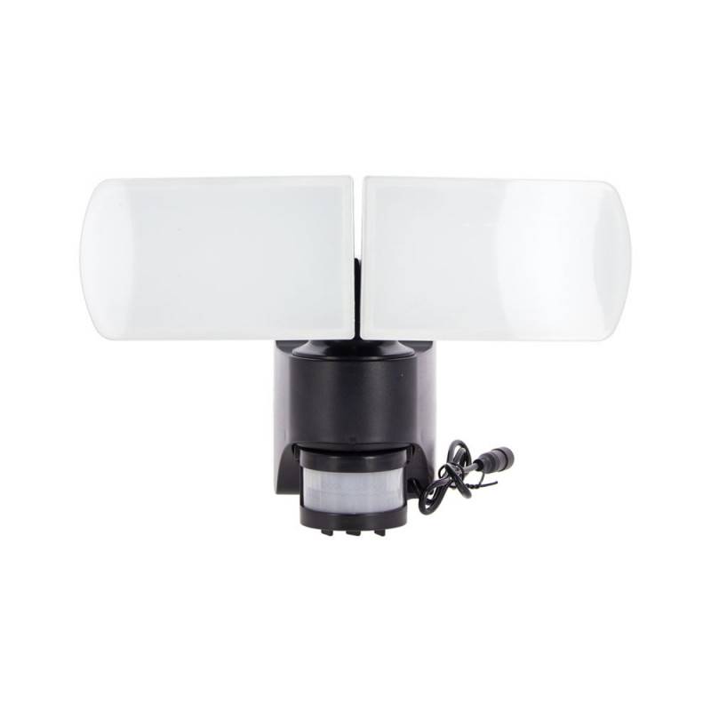 xanlite - Projecteur mural 2 têtes solaire LED, détecteur de mouvement, IP44, 1500 Lumens, 6500K , Blanc froid - Image 6