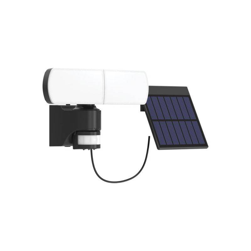 xanlite - Projecteur mural 2 têtes solaire LED, détecteur de mouvement, IP44, 1500 Lumens, 6500K , Blanc froid - Image 8