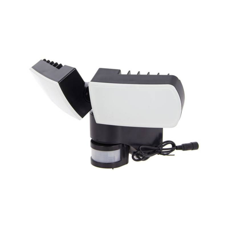 xanlite - Projecteur mural 2 têtes solaire LED, détecteur de mouvement, IP44, 1500 Lumens, 6500K , Blanc froid - Image 2