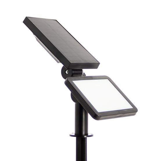 xanlite - Borne solaire LED, IP44, 2 modes de fixation, autonomie 14h, 200 Lumens, 6500K, Blanc froid - Image 2