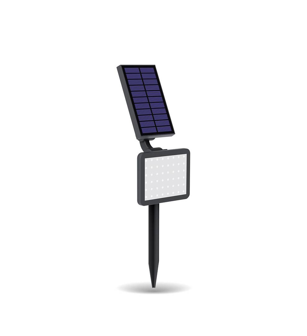 xanlite - Borne solaire LED, IP44, 2 modes de fixation, autonomie 14h, 200 Lumens, 6500K, Blanc froid - Image 8