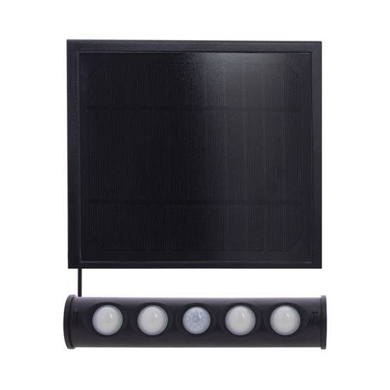 xanlite - Réglette solaire LED avec panneau déporté noir, 8 modes d'éclairage, IP65, 1000 Lumens, Blanc froid - Image 6