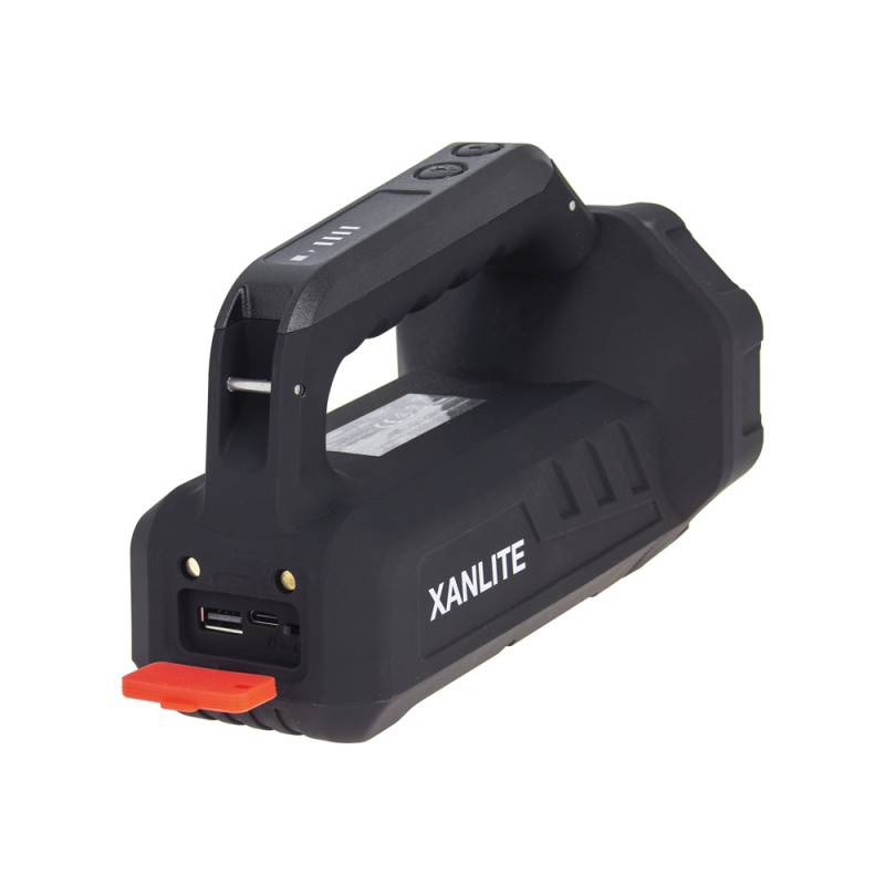 xanlite - Projecteur LED, IP44, 900 + 900 Lumens, autonomie 50h, USB rechargeable, 6500 K, Blanc froid - Image 2