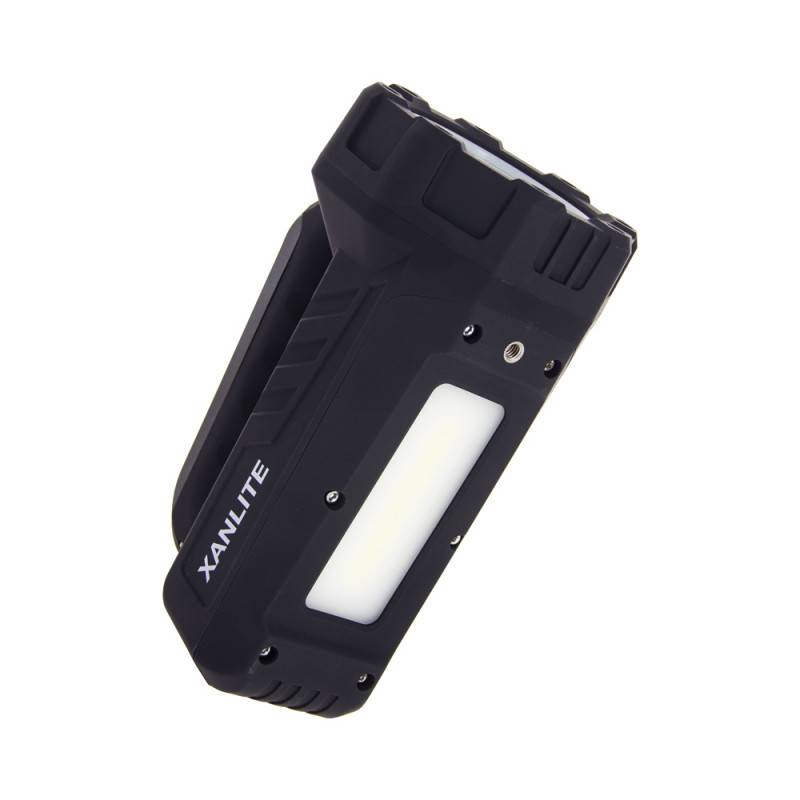 xanlite - Projecteur LED, IP44, 900 + 900 Lumens, autonomie 50h, USB rechargeable, 6500 K, Blanc froid - Image 1