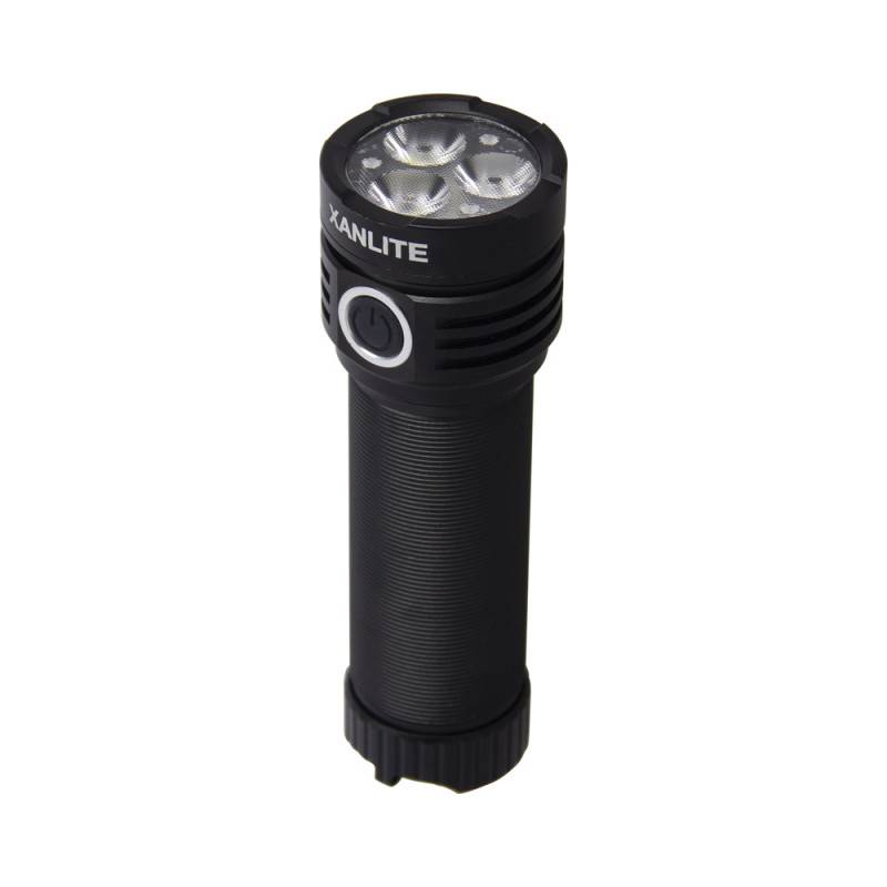 xanlite - Lampe torche LED sans fil 1200 lum. -Power Boost 2500 lum. IP44 USB rechargeable 6500K Blanc froid - Image 3