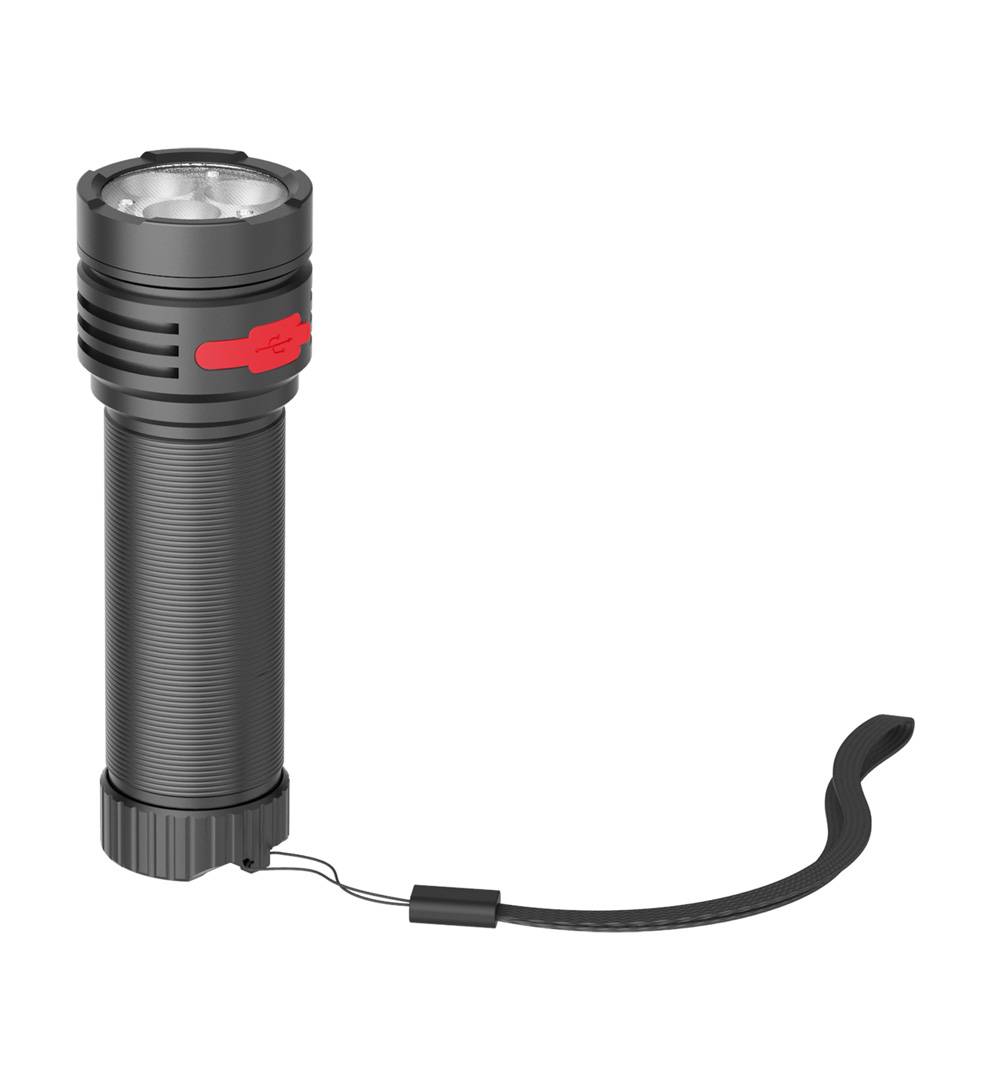 xanlite - Lampe torche LED sans fil 1200 lum. -Power Boost 2500 lum. IP44 USB rechargeable 6500K Blanc froid - Image 8