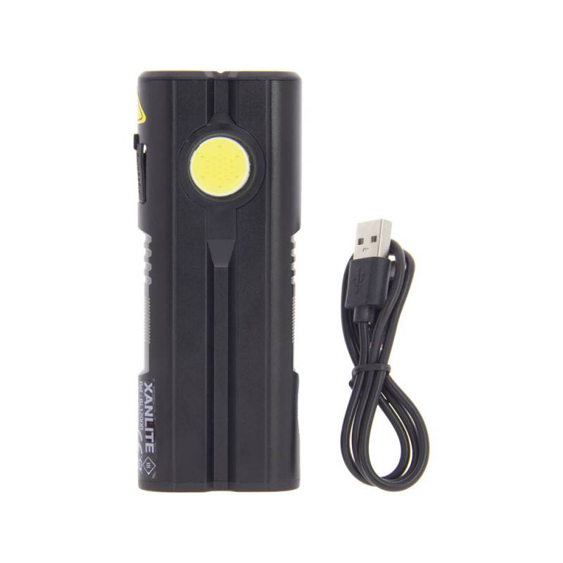 xanlite - Baladeuse LED sans fil rechargeable USB 800 + 300 Lum. Fixation par aimant 6500K Blanc froid - Image 3