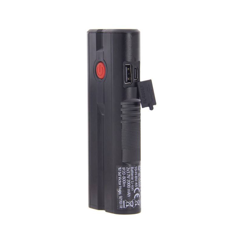xanlite - Baladeuse LED sans fil rechargeable USB 800 + 300 Lum. Fixation par aimant 6500K Blanc froid - Image 6
