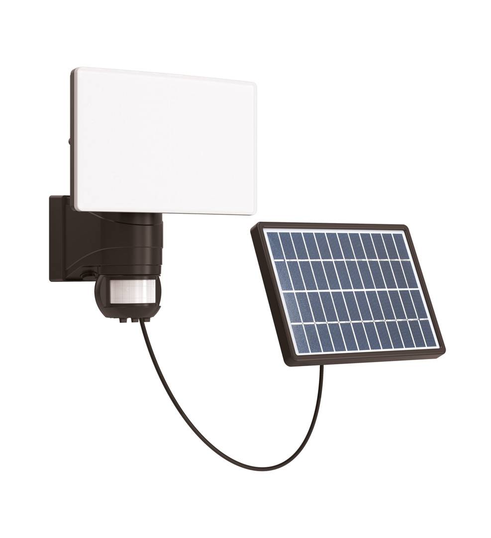 xanlite - Projecteur mural solaire LED, détecteur de mouvement désactivable, IP44, 1000 Lumens, Blanc froid - Image 8