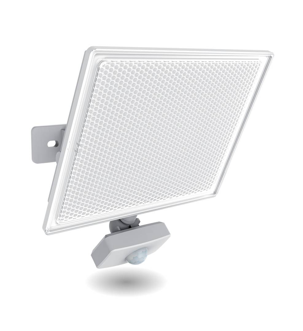 xanlite - Projecteur mural blanc LED IP65 détecteur de mouvement 4200 Lum. équivalence 250W 6500K Blanc froid - Image 5
