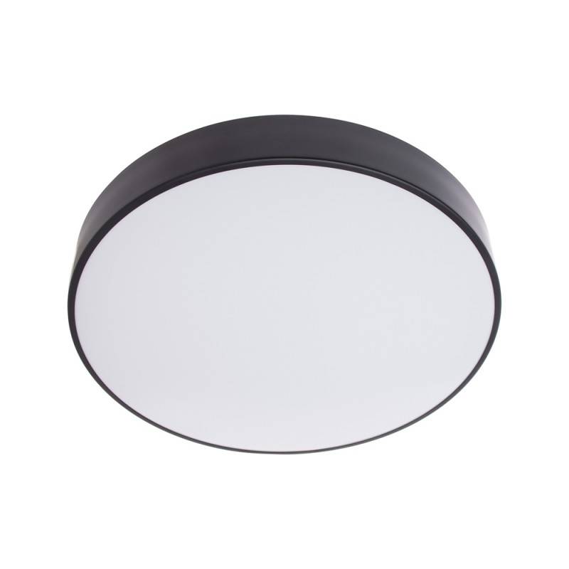 xanlite - Plafonnier LED rond noir IP44, 2200 Lumens, CCT - Image 4