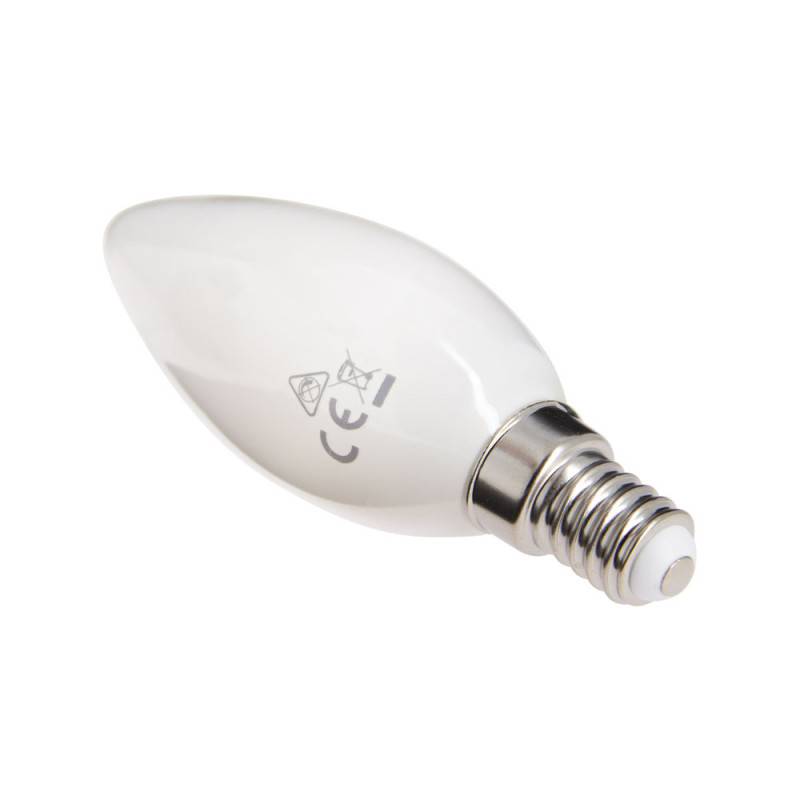 xanlite - Ampoule Filament LED Flamme Opaque, culot E14, 250 Lumens, équivalence 25W, 4000K, Blanc neutre - Image 6