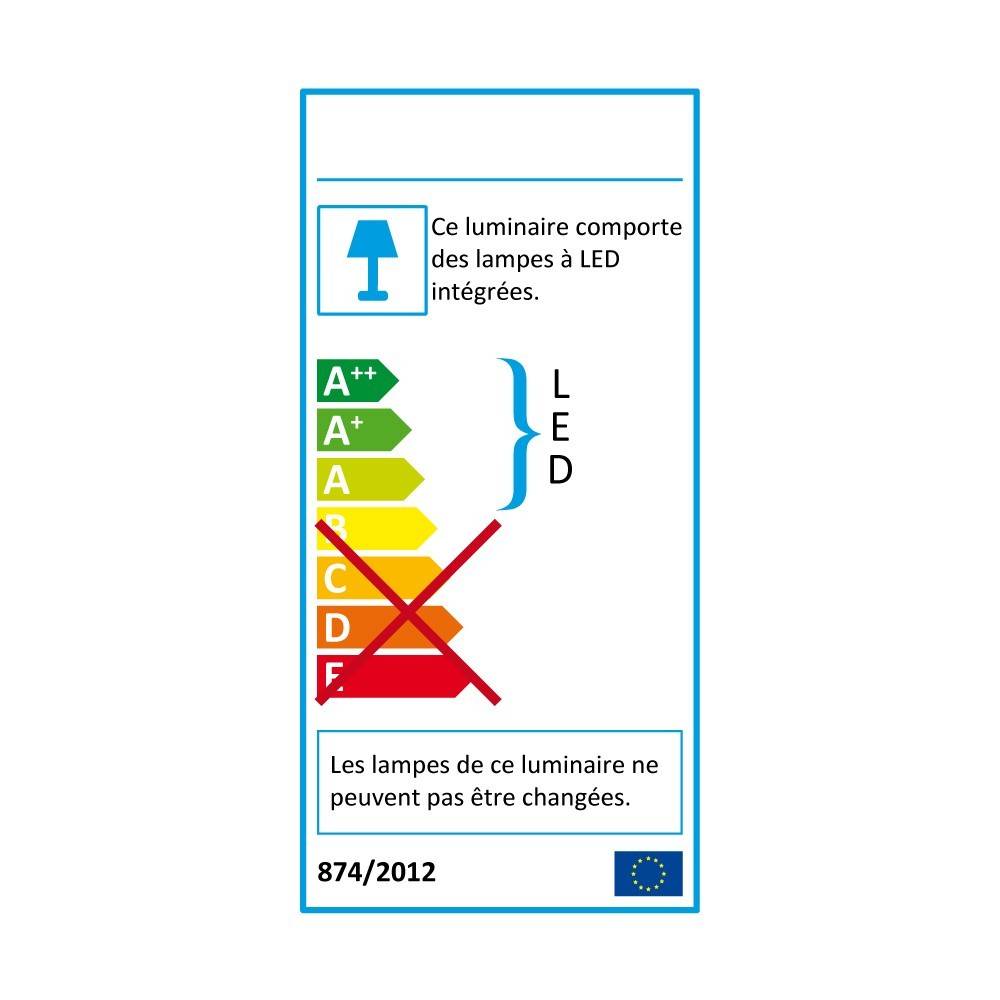 xanlite - Projecteur LED chantier IP44 secteur trépied 2 têtes équivalence 105W 2X800 lum. 6500K Blanc froid - Image 9