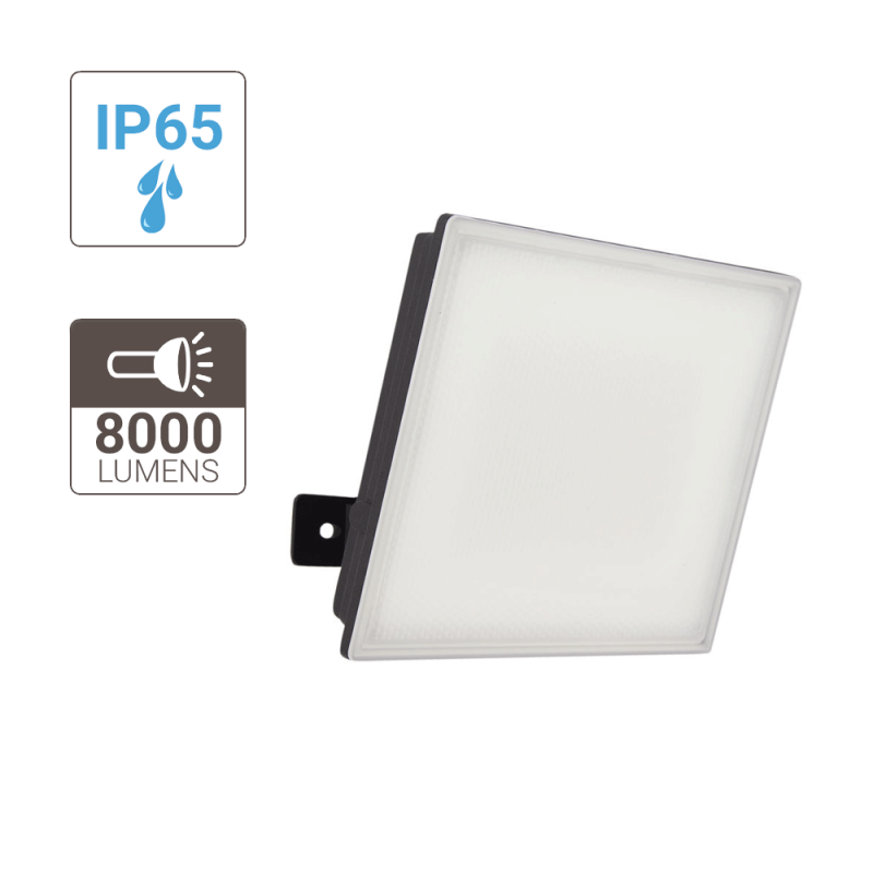 xanlite - Projecteur mural noir LED, IP65, 11000 Lumens, équivalence 600W, 6500K, Blanc froid - Image 3