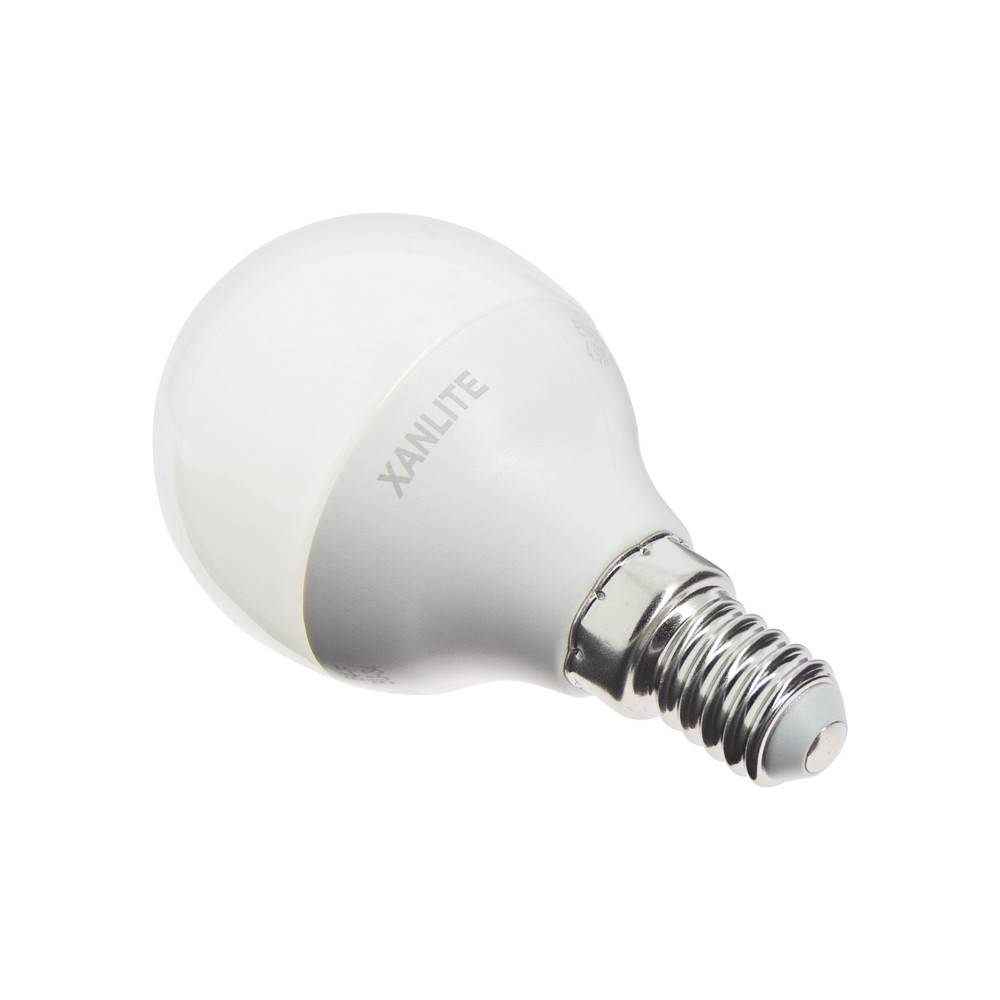 xanlite - Ampoule SMD LED P45 Opaque, culot E14, 470 Lumens, équivalence 40W, 4000K, Blanc neutre - Image 6