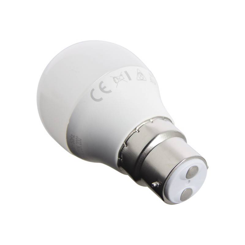 xanlite - Ampoule SMD LED P45 Opaque, culot B22, 470 Lumens, équivalence 40W, 4000K, Blanc neutre - Image 7