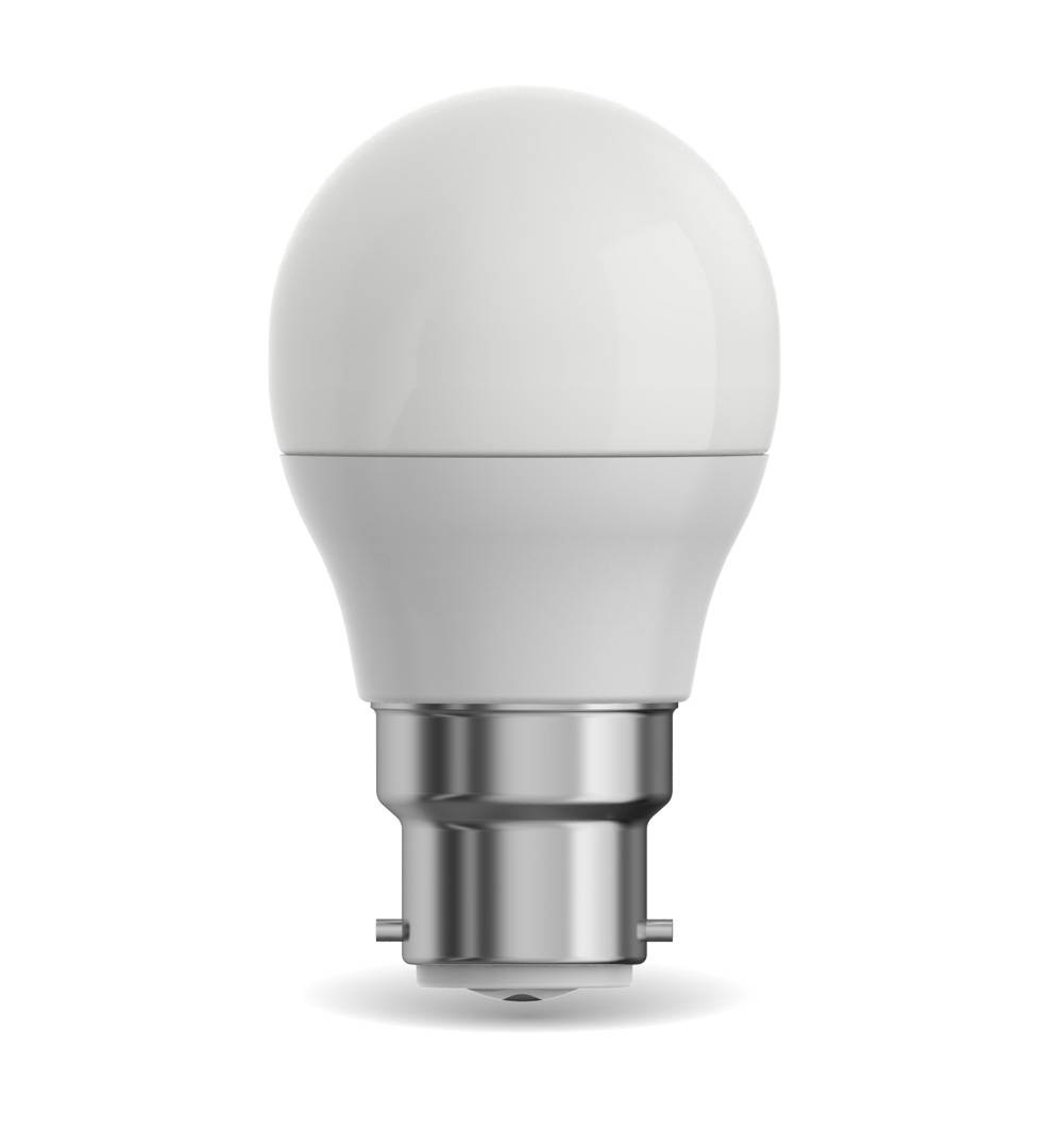 xanlite - Ampoule SMD LED P45 Opaque, culot B22, 470 Lumens, équivalence 40W, 4000K, Blanc neutre - Image 9
