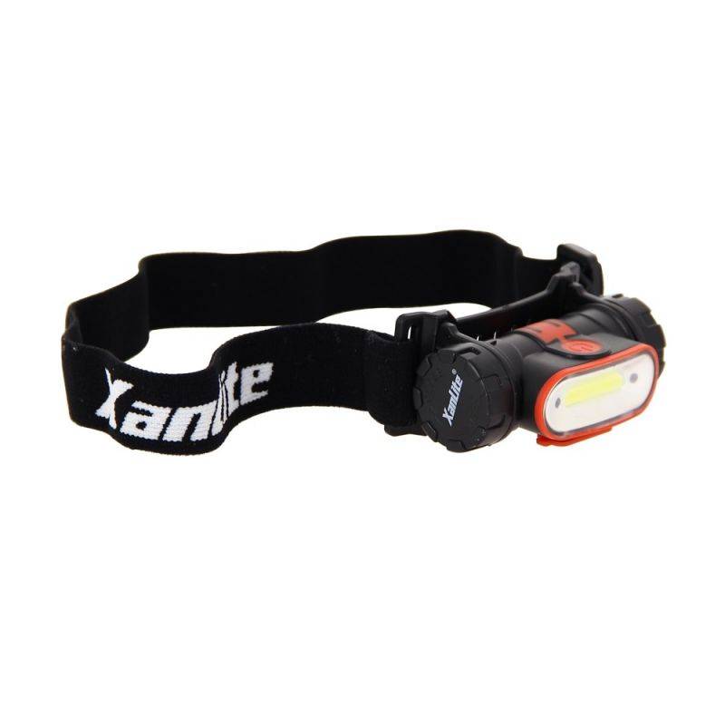 xanlite - Lampe torche frontale LED orientable USB recharg. 350 Lum. 3 modes, auto 6h 6500K Blanc froid - Image 4