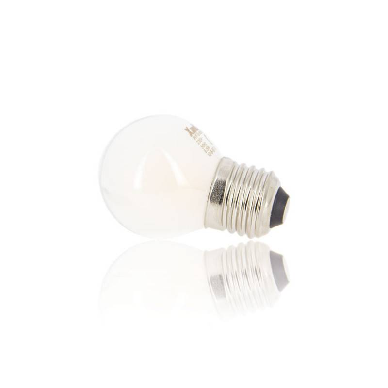 xanlite - Ampoule Filament LED P45 Opaque, culot E27, 806 Lumens, équivalence 60W, 4000K, Blanc Neutre - Image 2