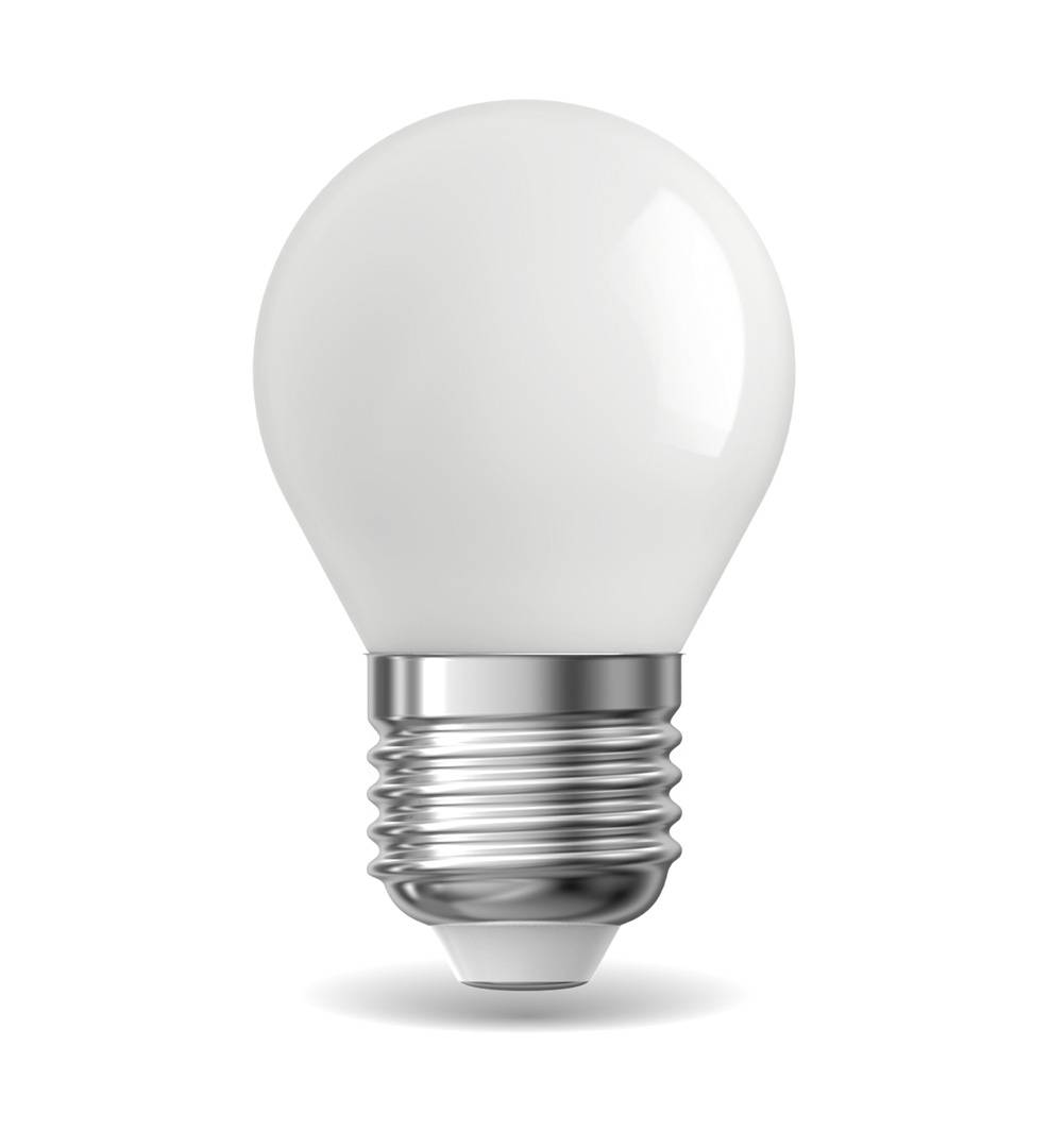 xanlite - Ampoule Filament LED P45 Opaque, culot E27, 806 Lumens, équivalence 60W, 4000K, Blanc Neutre - Image 7