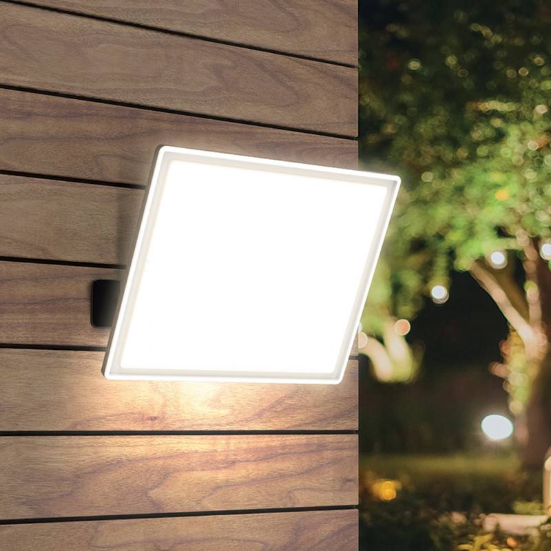 xanlite - Projecteur mural noir LED, IP65, 1600 Lumens, équivalence 100 W,6500K, Blanc froid - Image 4
