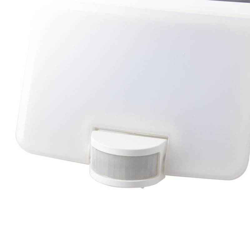 xanlite - Projecteur mural solaire LED détecteur mouvement- 2 éclairages- IP44 1500 Lumens 4000K Blanc neutre
