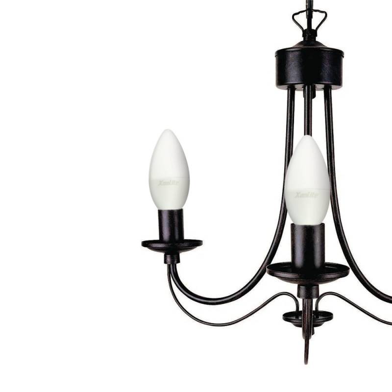 xanlite - Ampoule SMD LED Flamme Opaque, culot E14, 470 Lumens, équivalence 40W, 4000K, Blanc neutre - Image 10