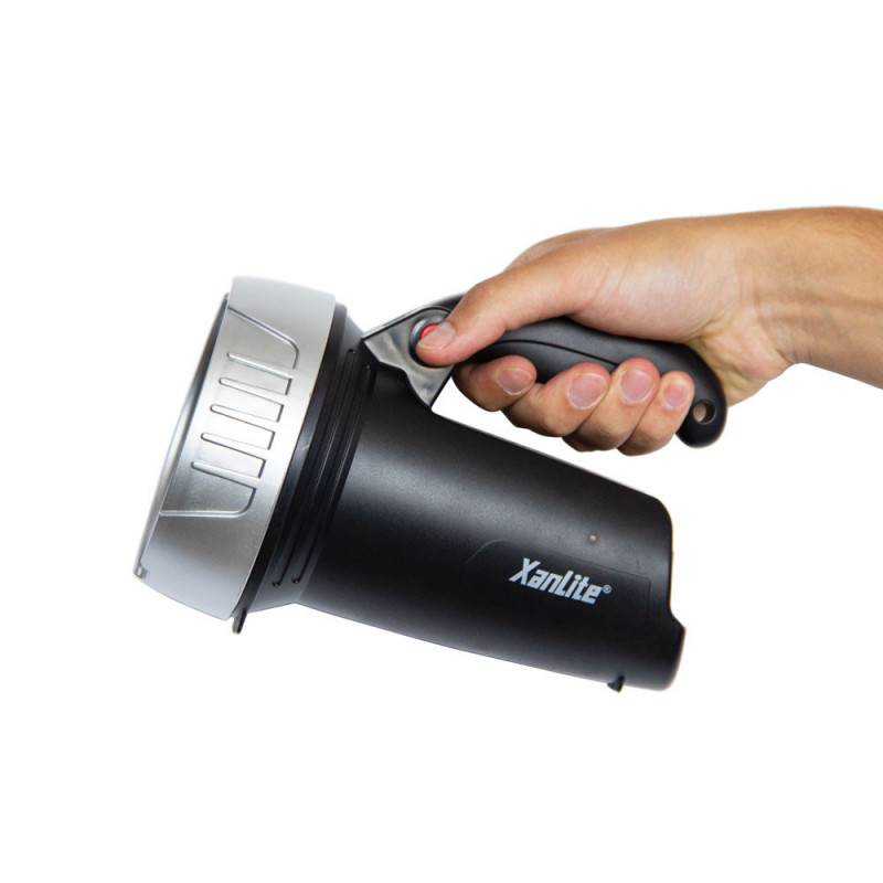 xanlite - Projecteur de chantier LED IP20, 200 Lumens, rechargeable, 6500K, Blanc froid - Image 2