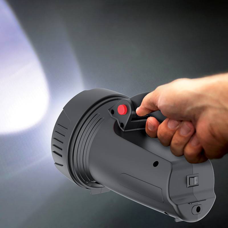 xanlite - Projecteur de chantier LED IP20, 200 Lumens, rechargeable, 6500K, Blanc froid - Image 7