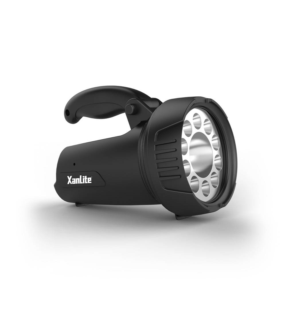 xanlite - Projecteur de chantier LED IP20, 200 Lumens, rechargeable, 6500K, Blanc froid - Image 9