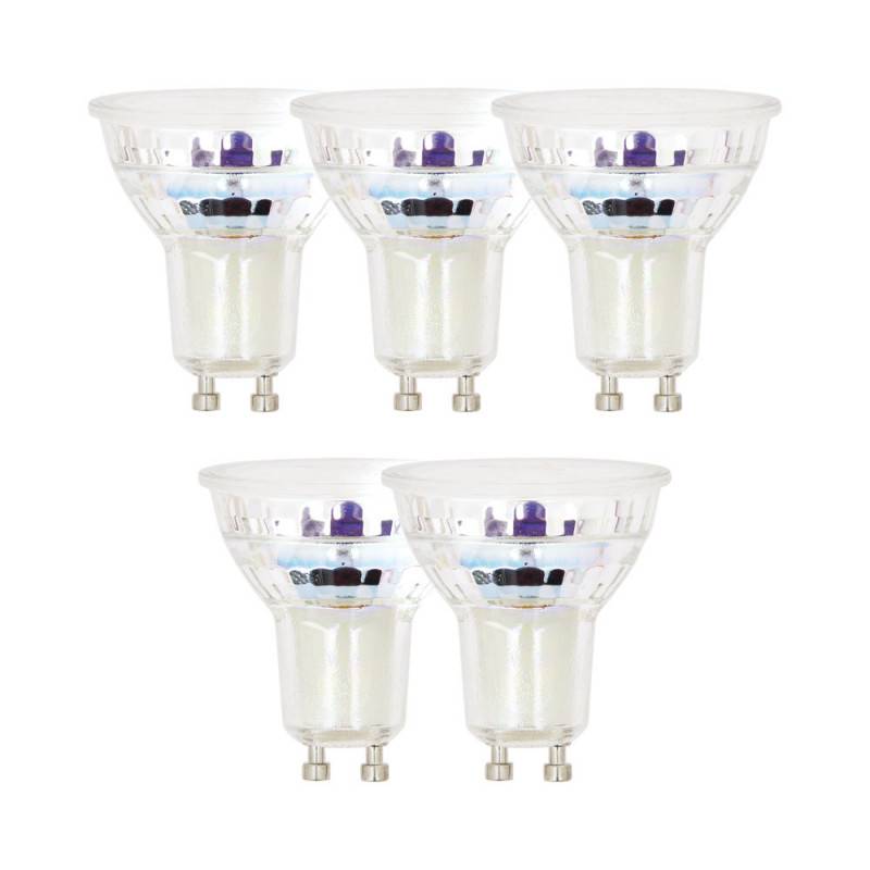 xanlite - Lot de 5 ampoules SMD LED spots, culot GU10, 345 Lumens, équivalence 50W, 4000K, Blanc neutre - Image 2