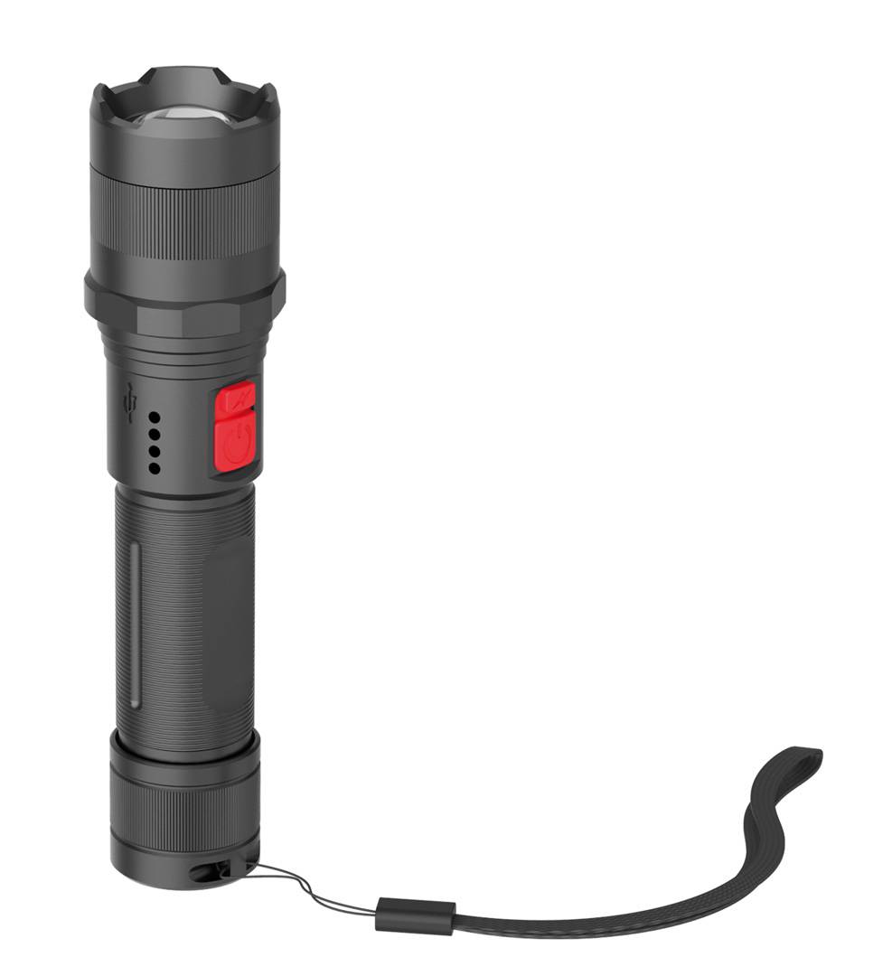 xanlite - Lampe torche LED sans fil, IP44, 1000 Lumens, USB rechargeable ou à piles (3XAA, 6500K, Blanc froid - Image 8