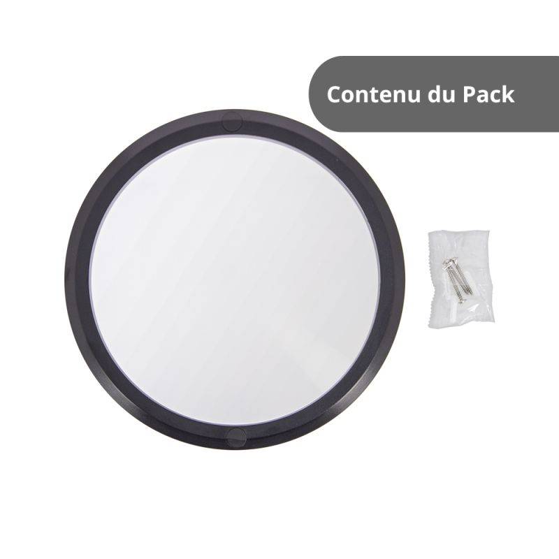 xanlite - Hublot LED rond noir, IP65, 1500 Lumens, CCT - Image 6