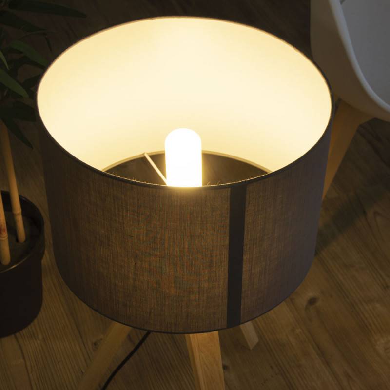 xanlite - Ampoule Filament LED Opaque T45, culot E27, 1055 Lumens, équivalence 75W, 2700K, Blanc chaud - Image 4