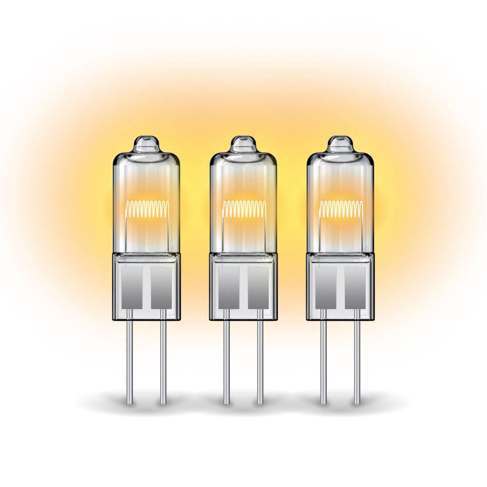 xanlite - Lot de 3 ampoules halogènes culot G4, 375 Lumens, 2900 K, Blanc chaud, Dimmable - Image 2