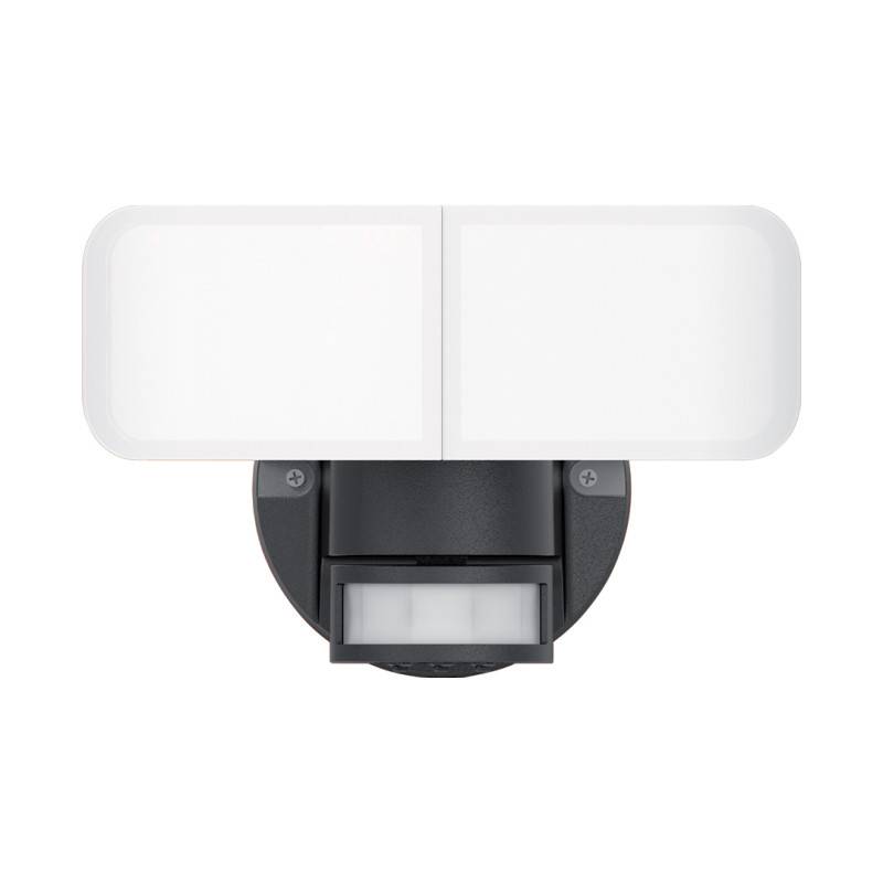 xanlite - Projecteur mural 2 têtes noir LED, IP44, 2800 Lumens, équivalence 170W, 6500K, Blanc froid - Image 4