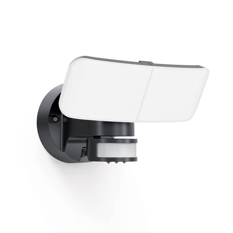 xanlite - Projecteur mural 2 têtes noir LED, IP44, 2800 Lumens, équivalence 170W, 6500K, Blanc froid - Image 3