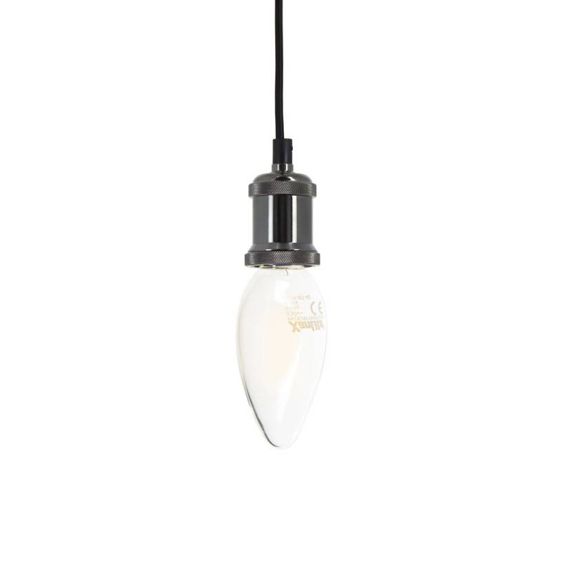 xanlite - Lot de 2 Ampoules Filament LED Flammes Opaques culot E14 806 Lum. équivalence 60W 2700K Blanc chaud - Image 5