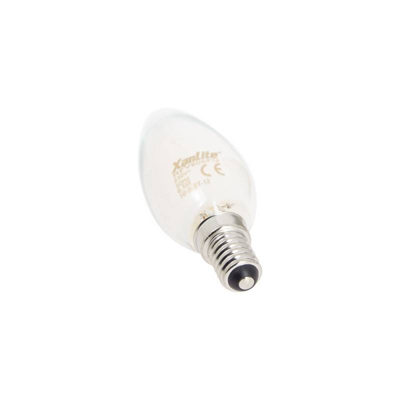 xanlite - Lot de 2 Ampoules Filament LED Flammes Opaques culot E14 806 Lum. équivalence 60W 2700K Blanc chaud - Image 6