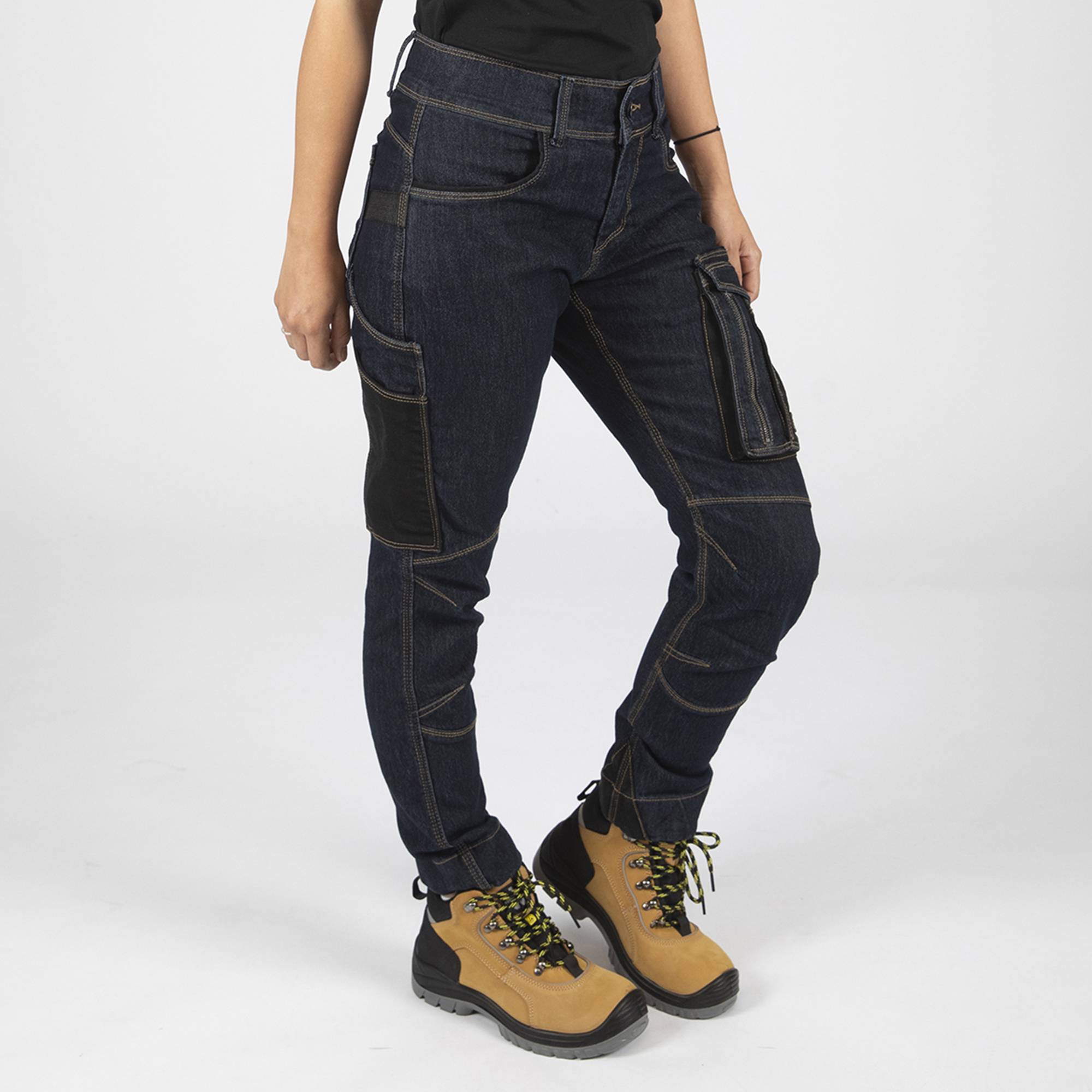 Nineworths - Pantalon de travail Nelly raw jean taille 40 - Nine Worths - Image 6