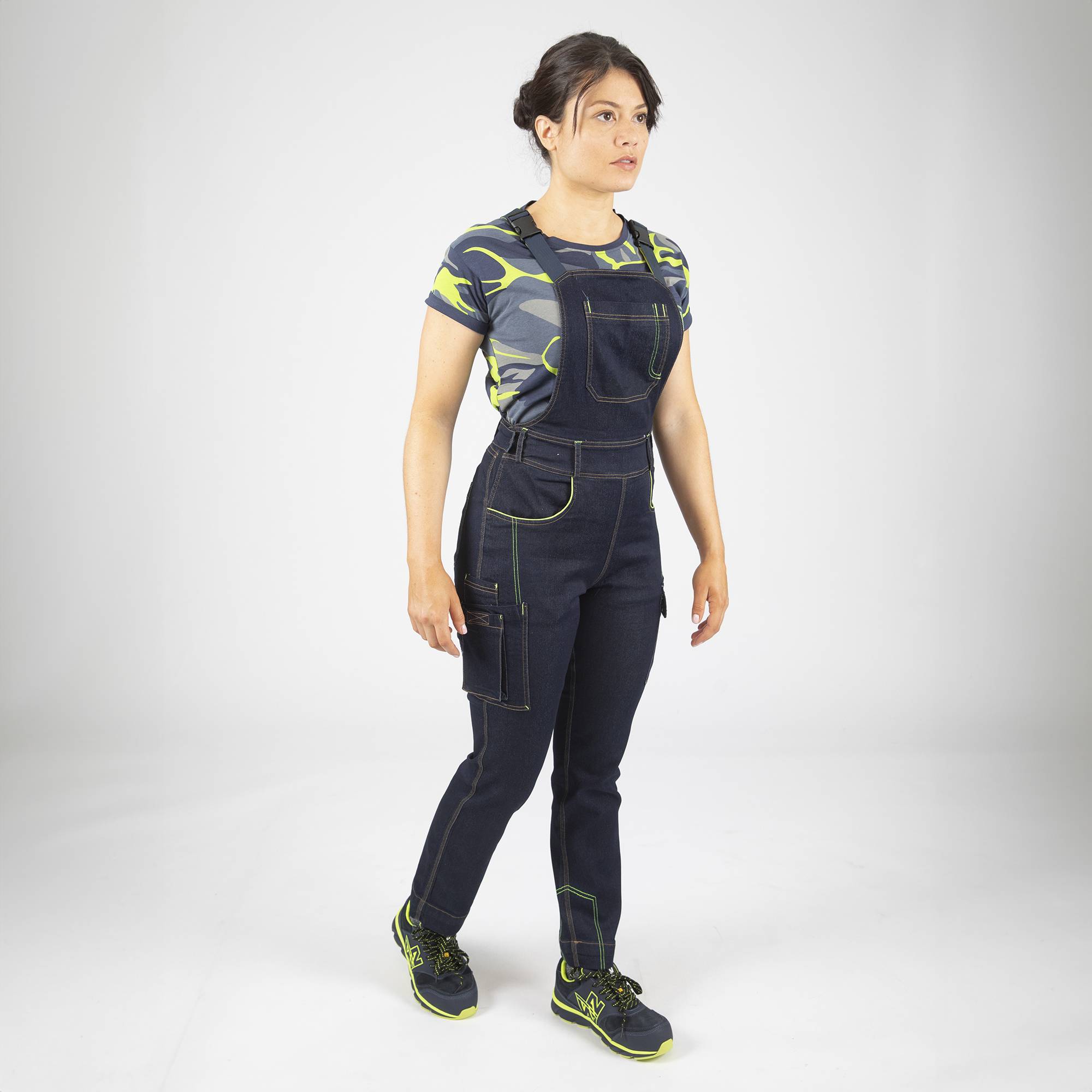Nineworths - Salopette de travail Manea raw jean taille S - Nine Worths - Image 4
