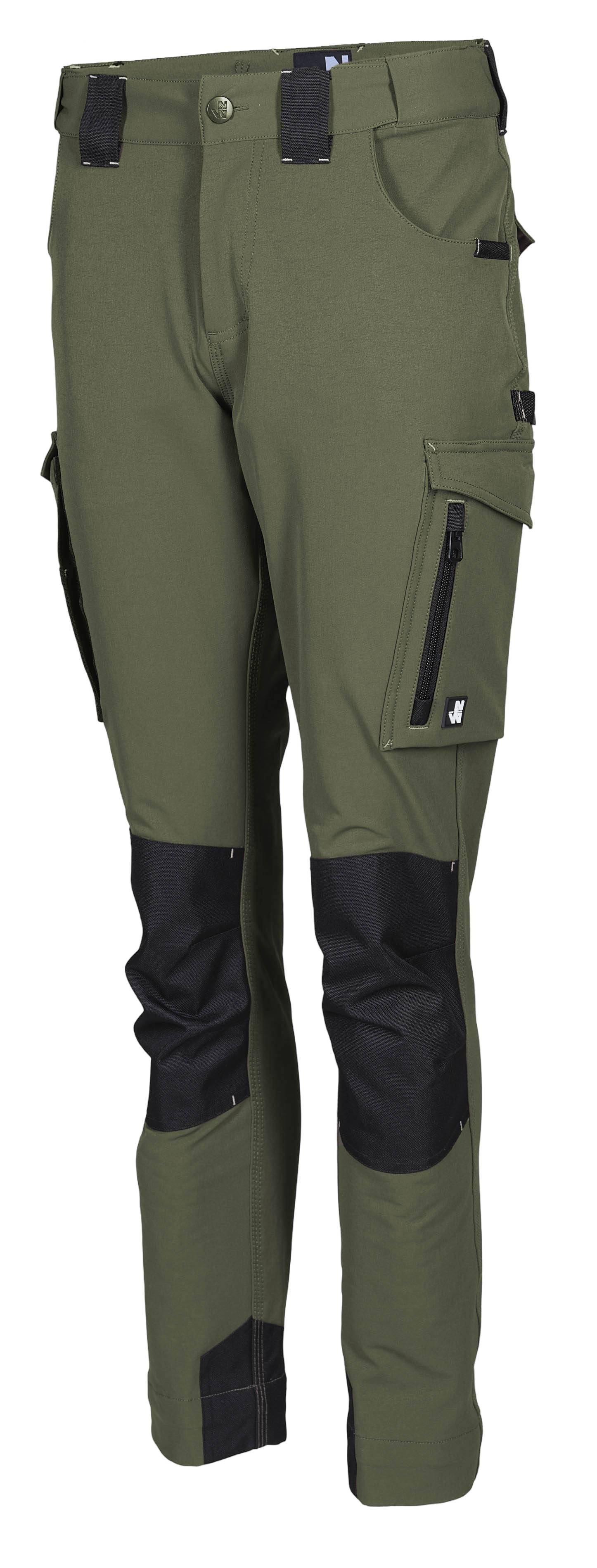 Nineworths - Pantalon de travail Eve kaki taille 46 - Nine Worths - Image 1