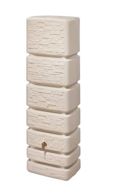 Garantia - Récupérateur d'eau de pluie 350L Slim stone - sable - Graf - Image 2