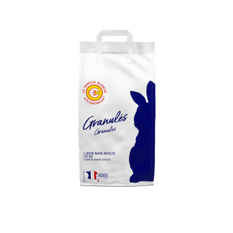 Marque Blanche et Economique - Aliment complet pour lapins nains - 10 kg