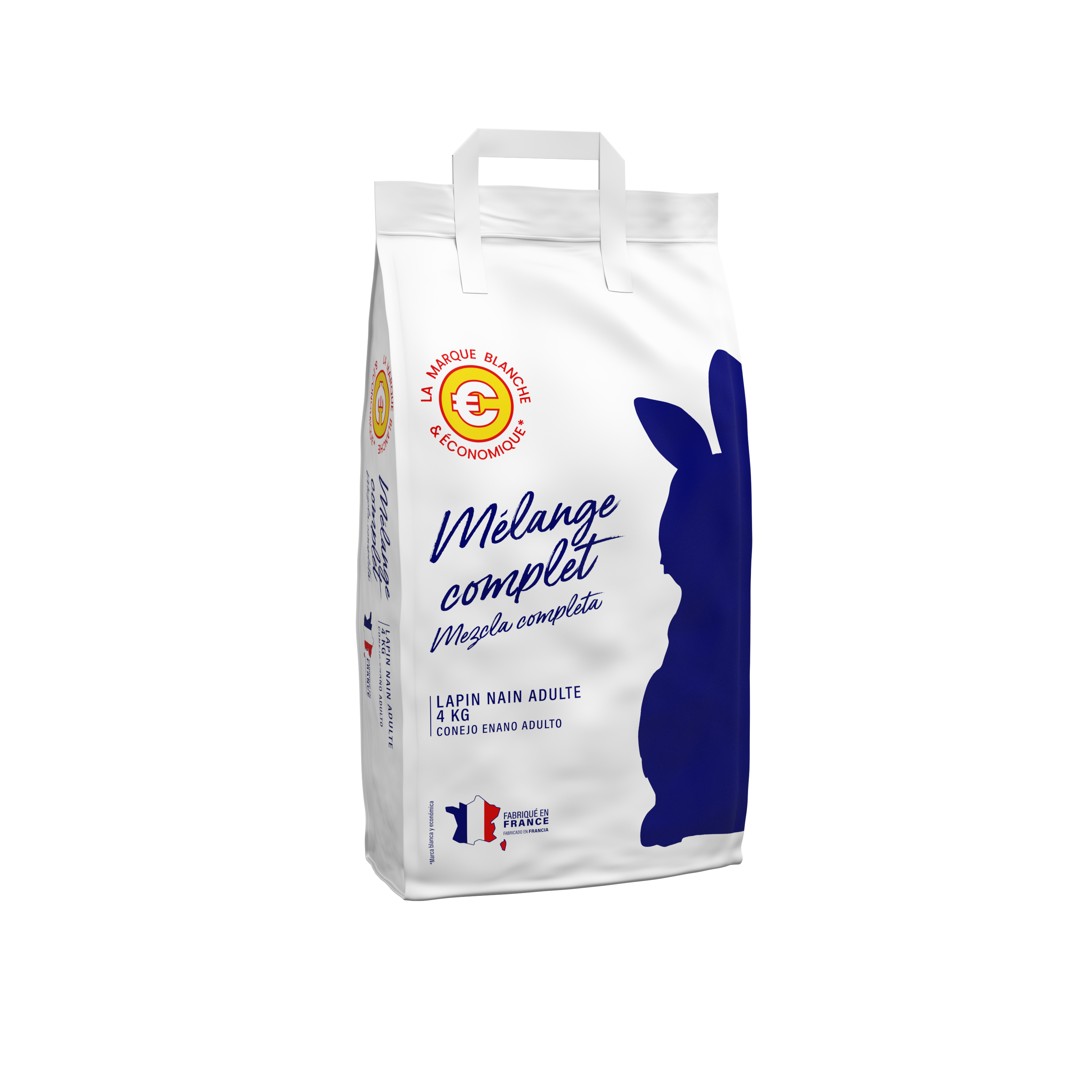Marque Blanche et Economique - Mélange complet pour lapins nains - 4 kg - Image 3