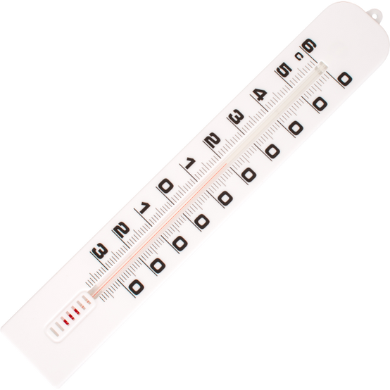 Stil - Thermomètre mural plastique blanc L.41 cm l.6.8 cm - Stil - Image 2