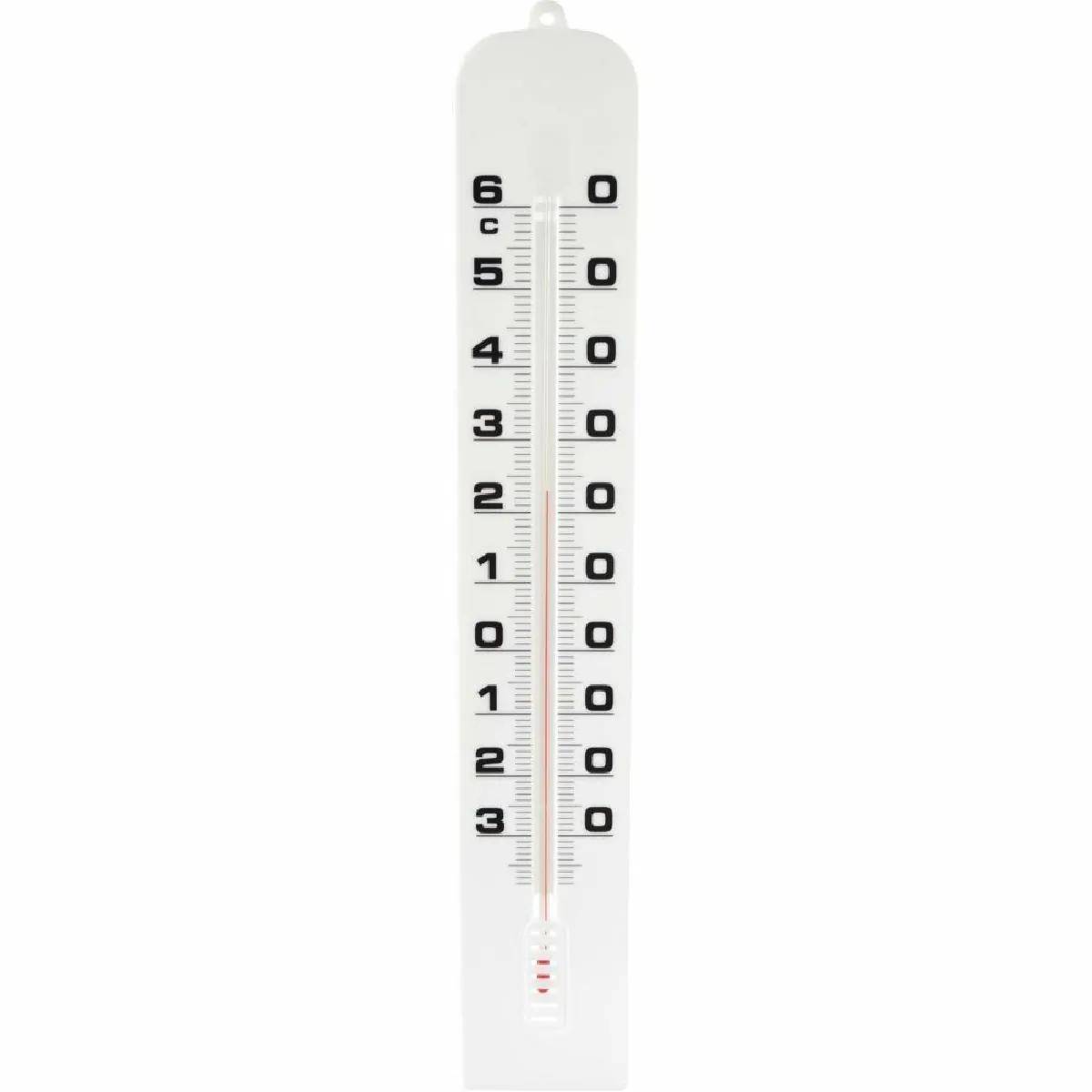 Stil - Thermomètre mural plastique blanc L.41 cm l.6.8 cm - Stil - Image 5